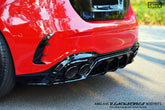 GeexVillageMercedesBenzA-ClassAMGA45A35A220W177V177RearDiffuserBlackseriesStyleCarbonFiber_03